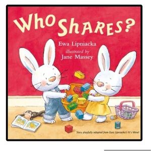 BUNDLE & SAVE🎉 Who Shares? Softcover Kids Book by Ewa Lipniacka